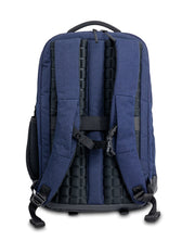 back view of navy blue Sophos backpack